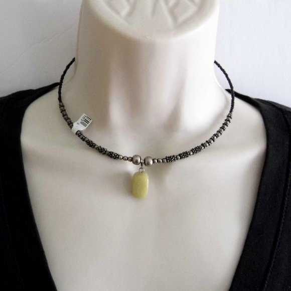2 pc LOT Necklace Drop + Choker - Picture 4 of 8